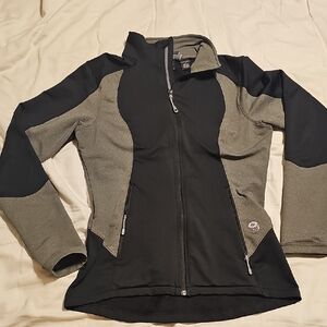 Mountain Hardwear Women's Black and Gray Jacket